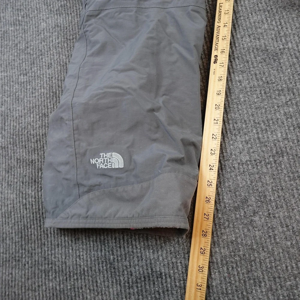The North Face Snow Pants Mens Medium Gray HyVent Waterproof Pockets Skiing